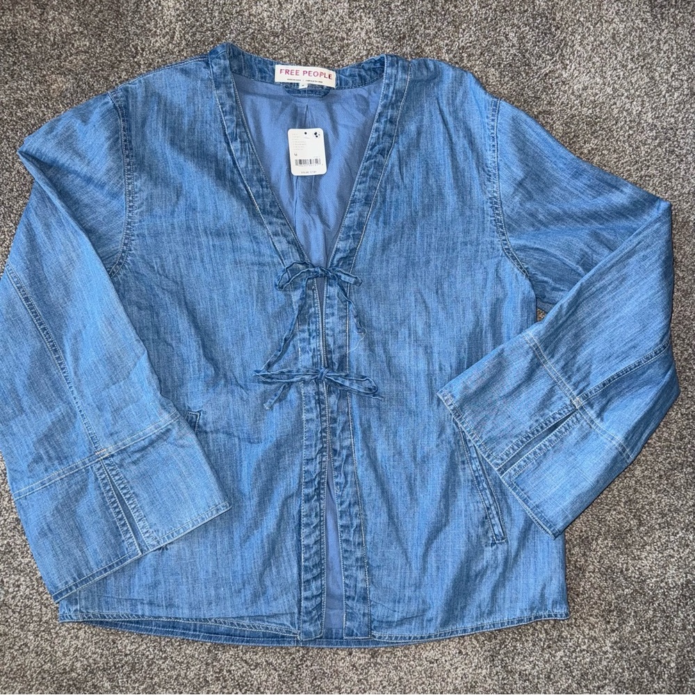 Free People denim jacket